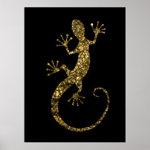 Poster Golden Gecko