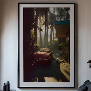 Poster Golden Hour Getaway Un Matin Cinématique En Califo