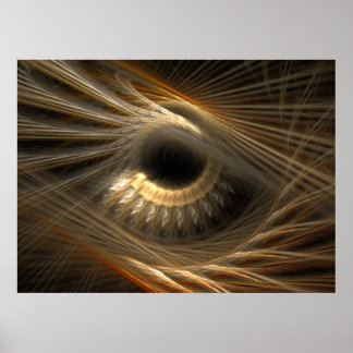 Poster 'Golden Iris'