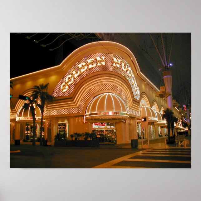 Poster Golden Nugget Las Vegas (Devant)