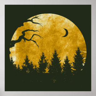 Poster Golden Woods