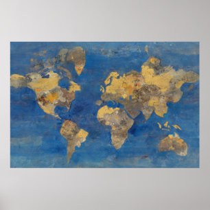 Poster Golden World