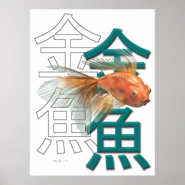 Poster GoldFish (Devant)