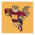 Goldy Gopher Football - Heisman Pose
