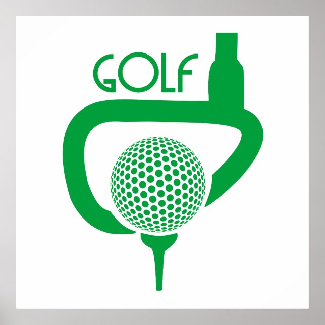 Poster Golf (Devant)