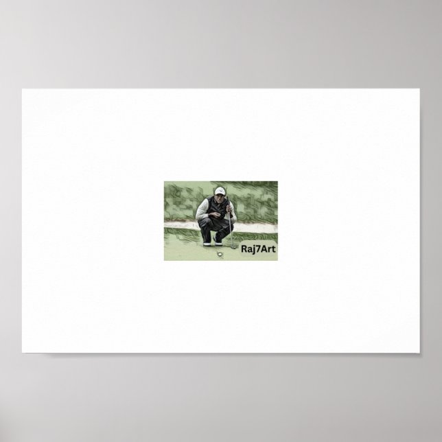 Poster golf (Devant)