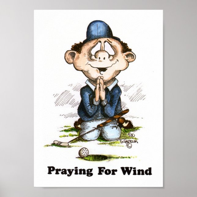 POSTER GOLF (Devant)