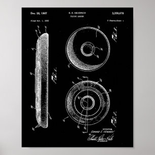 Poster Golf de disque frisbee golf disque golfeur Frolf g