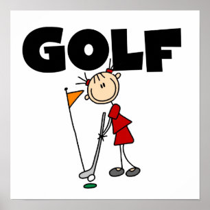 Poster GOLF de filles