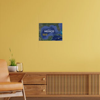 Poster Golfe du Mexique
