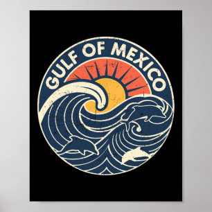 Poster Golfe du Mexique