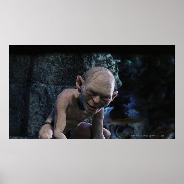 Poster GOLLUM™ avec sourire (Devant)