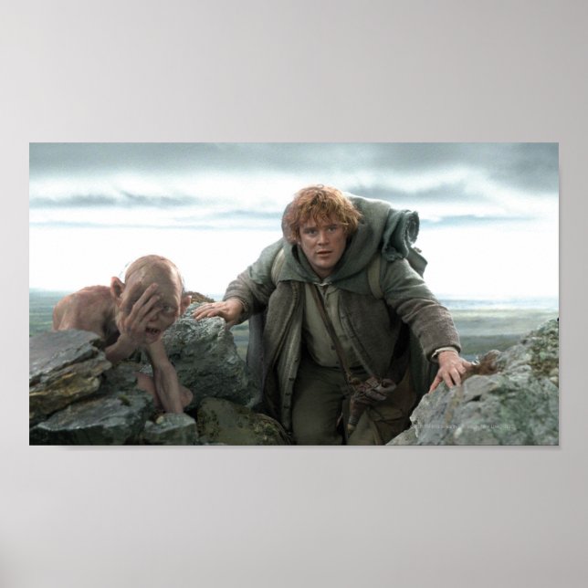 Poster GOLLUM™ et Samwise (Devant)