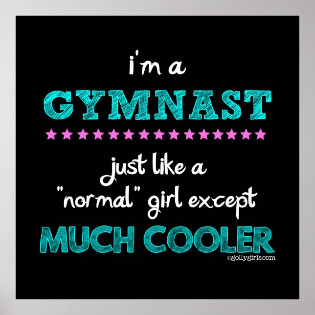 Poster Golly Girls - Je suis une Gymnaste (Devant)