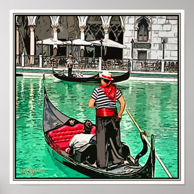 Poster Gondolier (Devant)