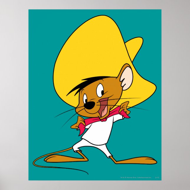 Poster GONZALES™ À Cravate inclinée (Devant)
