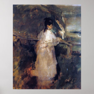 Poster Gonzalès - Femme Sur La Falaise