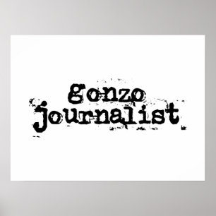 Poster Gonzo Journaliste