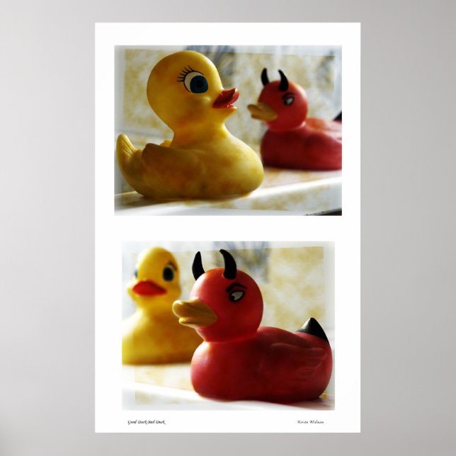 Poster Good Duck Bad Duck (Devant)