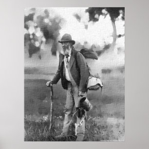 Poster Good Old Jolly Australian Swagman
