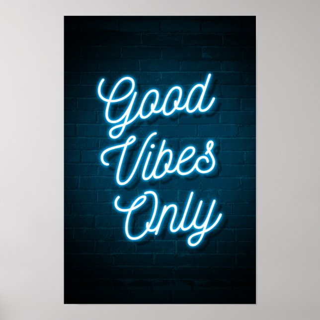 Poster Good Vibes uniquement (Devant)