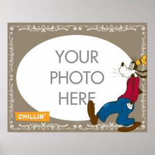 Poster Goofy personnalisable
