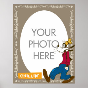 Poster Goofy personnalisable