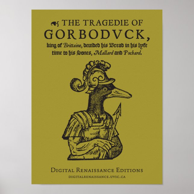 Poster Gorboduck (Devant)