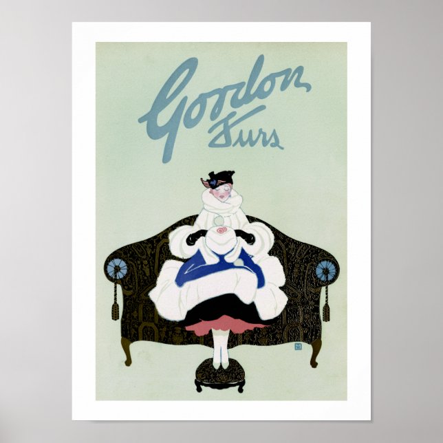 Poster Gordon Furs (Devant)