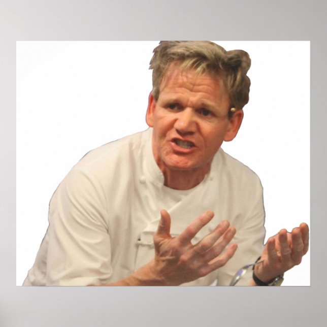 Poster Gordon Ramsay (Devant)