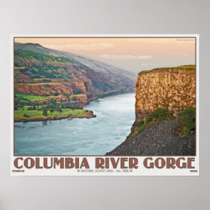 Poster Gorge de Colombie - plateau W.jpg de Rowena