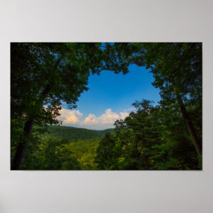 Poster Gorge Mohican, Parc d'état de Mohican, Ohio