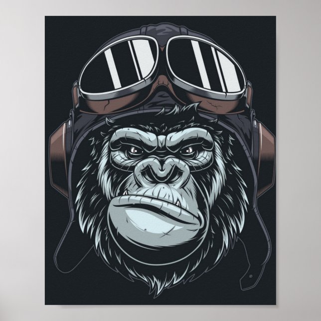 Poster Gorilla (Devant)