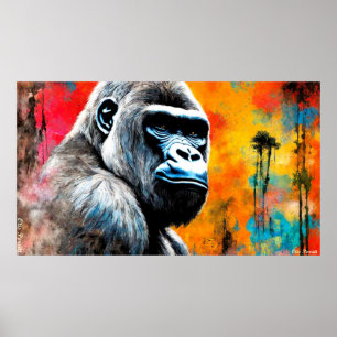 POSTER GORILLA 2