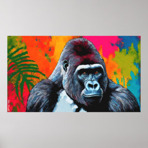 POSTER GORILLA 8