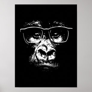 Poster Gorilla de verre