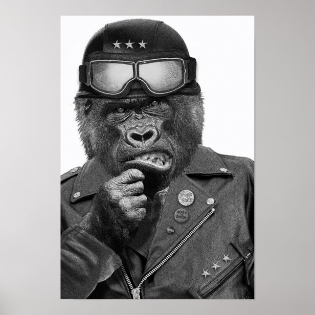 Poster Gorilla Guy (Devant)