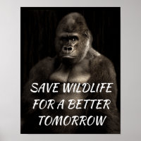 Gorilla, sauvez la faune pour un meilleur avenir