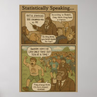 Gorilla Strategy Comic - 100 hommes non armés cont