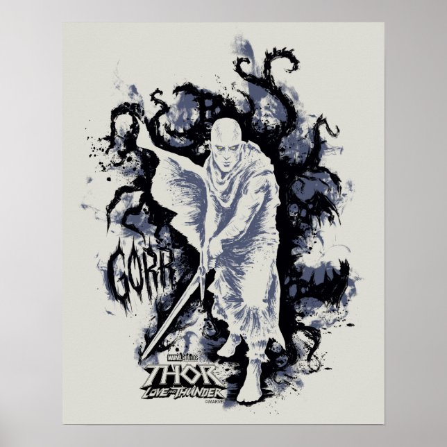 Poster Gorr le Dieu Boucher Shadow Graphique (Devant)