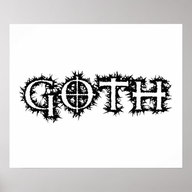 Poster Goth (Devant)