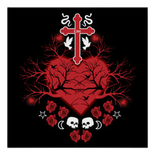 Poster Goth Post Punk Mode