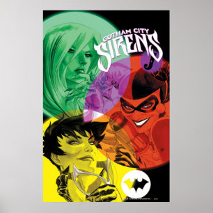 Poster Gotham City Sirens Cv14