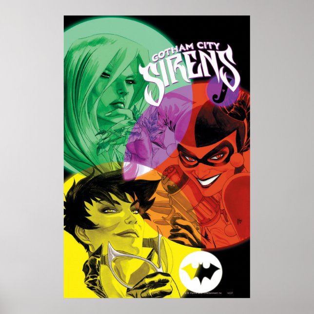 Poster Gotham City Sirens Cv14 (Devant)