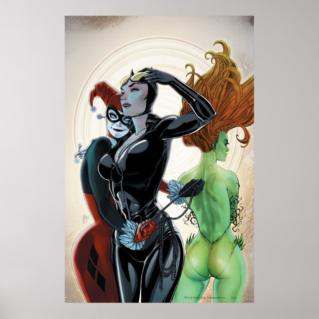 Poster Gotham City Sirens Cv4 (Devant)