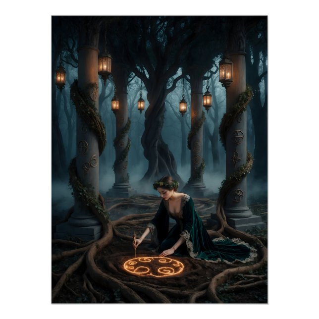 Poster Gothic Virgo - Rituel de la Terre (Devant)