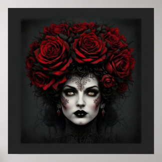 Poster Gothic Woman