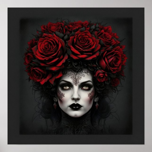 Poster Gothic Woman (Devant)