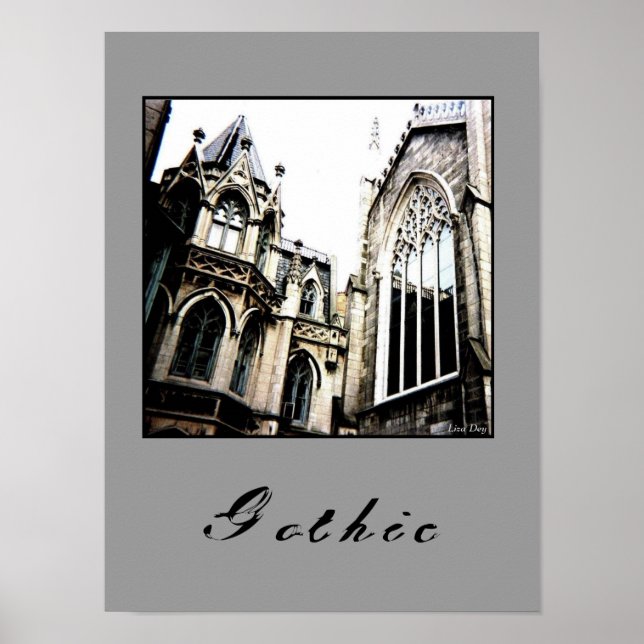 Poster 'gothique' (Devant)