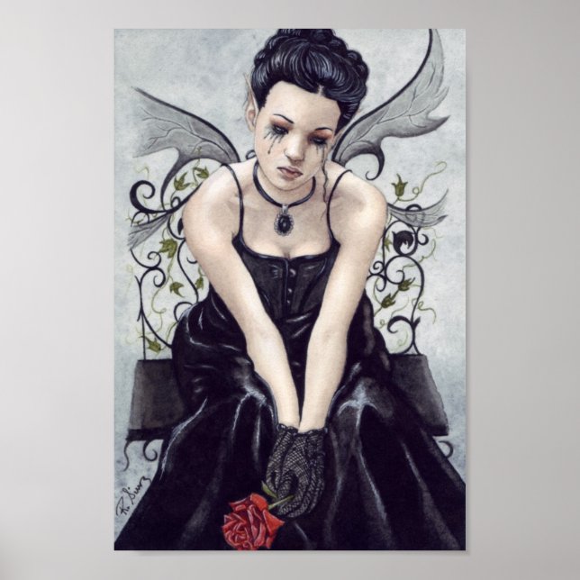 Poster gothique en lamme (Devant)